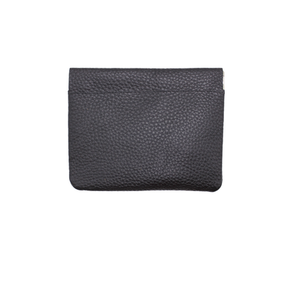 Leather Rosary pouch with Snap Top Closure - Black/Grey/Brown