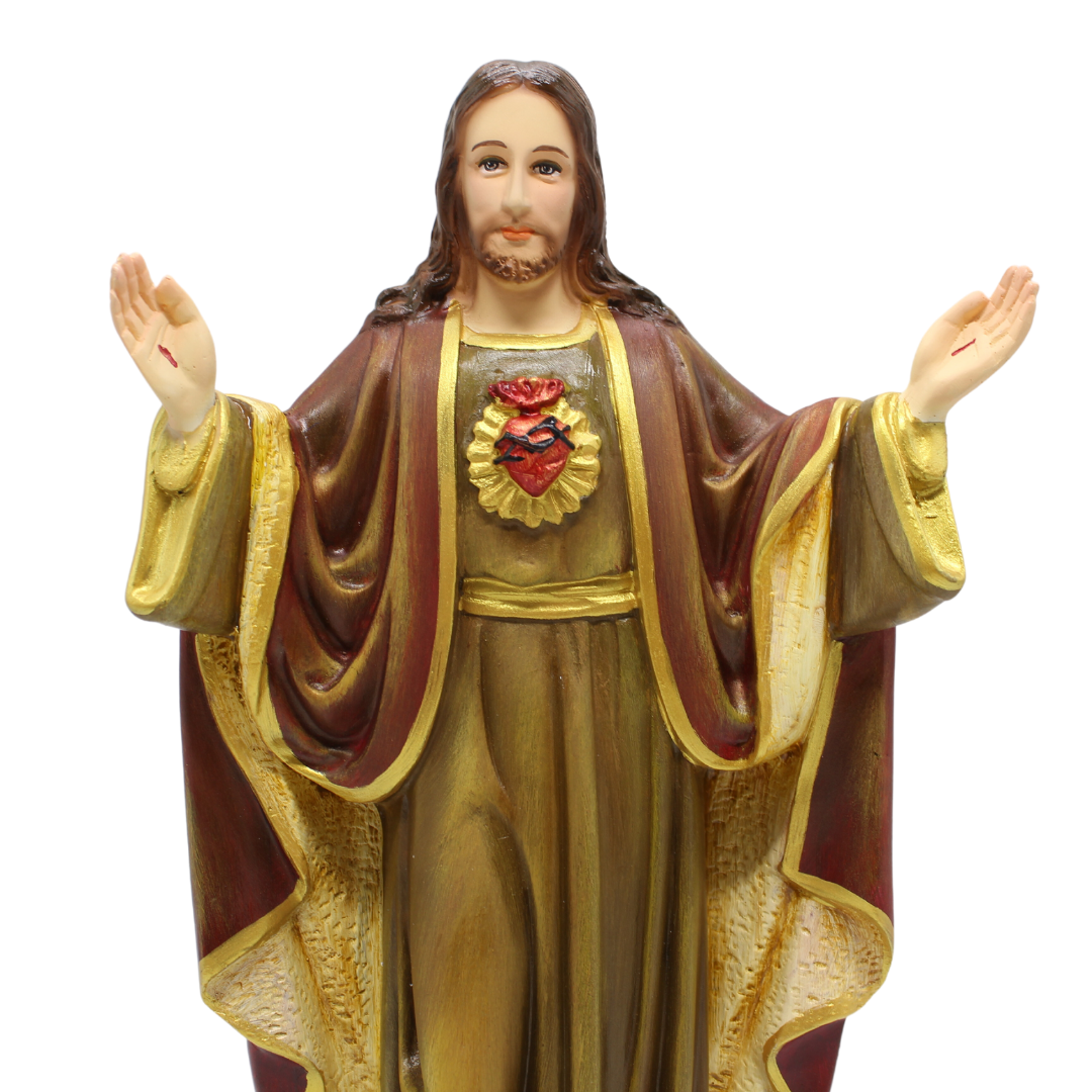 Holy Redeemer Statue - Handpainted -60cm (Personalisation Available)