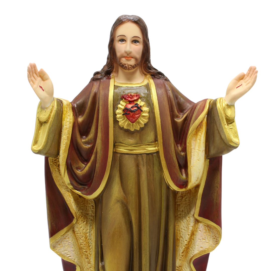 Holy Redeemer Statue - Handpainted -30/60cm (Personalisation Available)