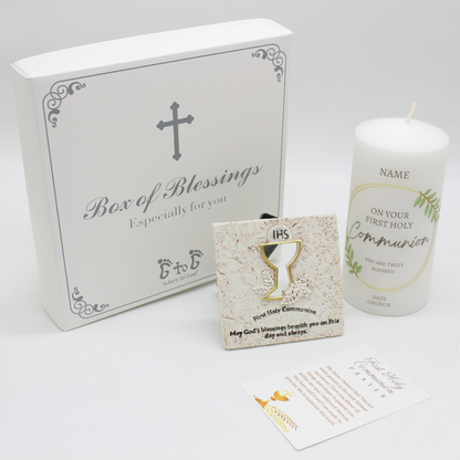 Holy Communion Gift Set E (With Name & Date Personalisation)