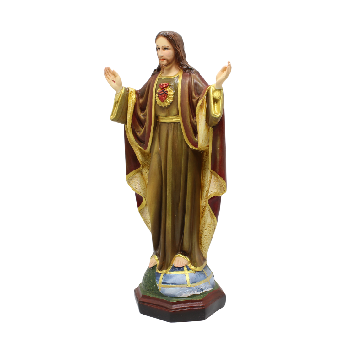 Holy Redeemer Statue - Handpainted -30/60cm (Personalisation Available)