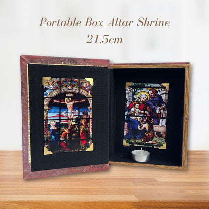 Portable Altar Box Shrine 21.5cm