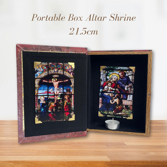 Portable Altar Box Shrine 21.5cm