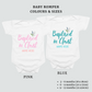 Personalised Baby Baptism Complete Set
