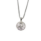 (PRE-ORDER) Silver Jesus/Mary Medal/Chain Set - 925 Silver