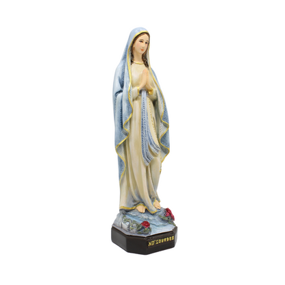 Our Lady of Lourdes Statue - Handpainted - 40cm/60cm (Personalisation Available)