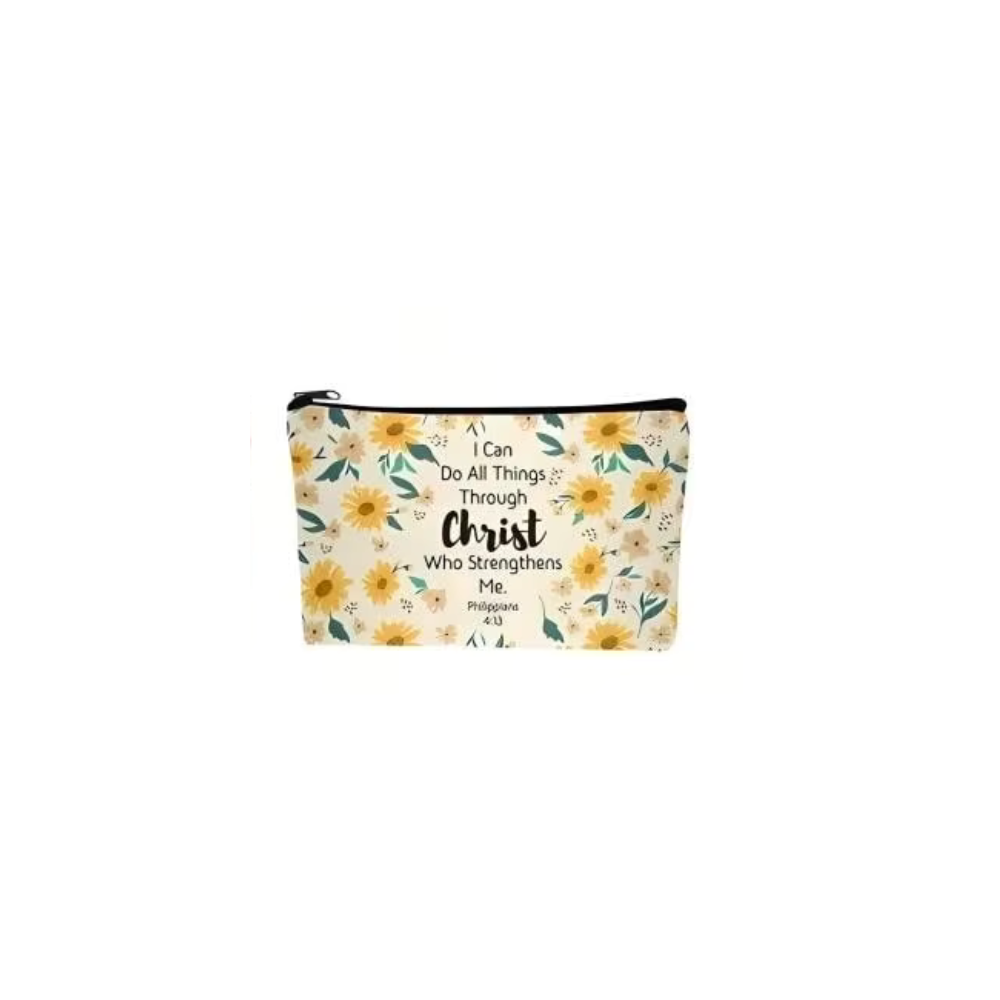 Baptism Set - Bible Verse Pouch/Inspirational Bible Verse