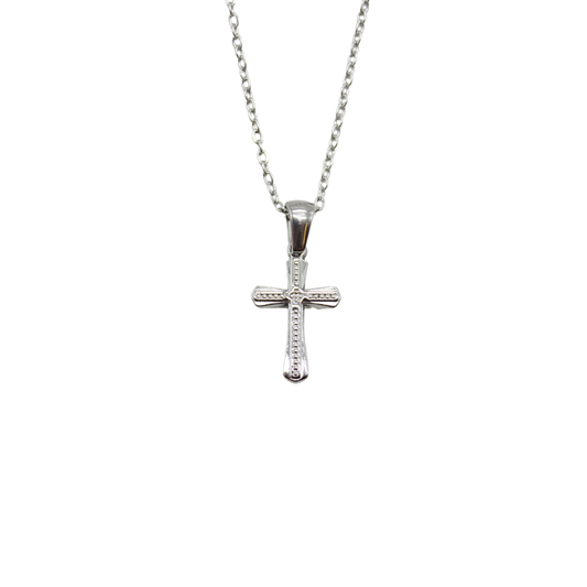 Stainless steel cross/chain
