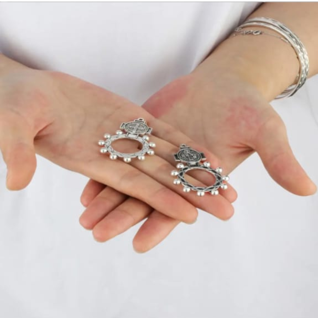 St Benedict Medal Rosary Ring