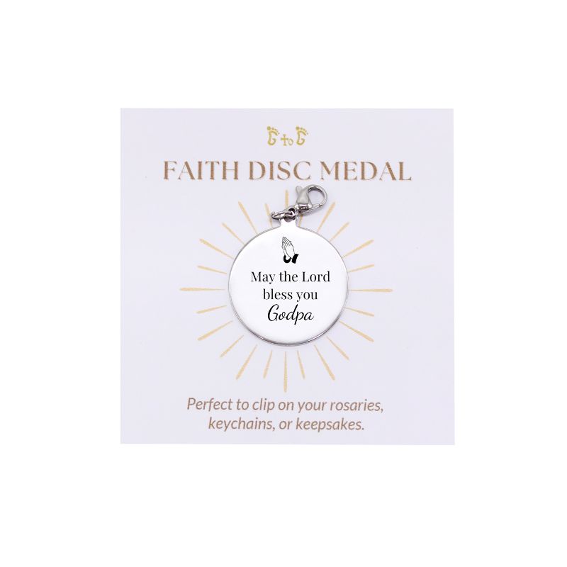 Faith Disc Medal 2.5cm