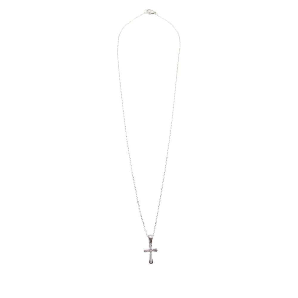 Stainless steel cross/chain