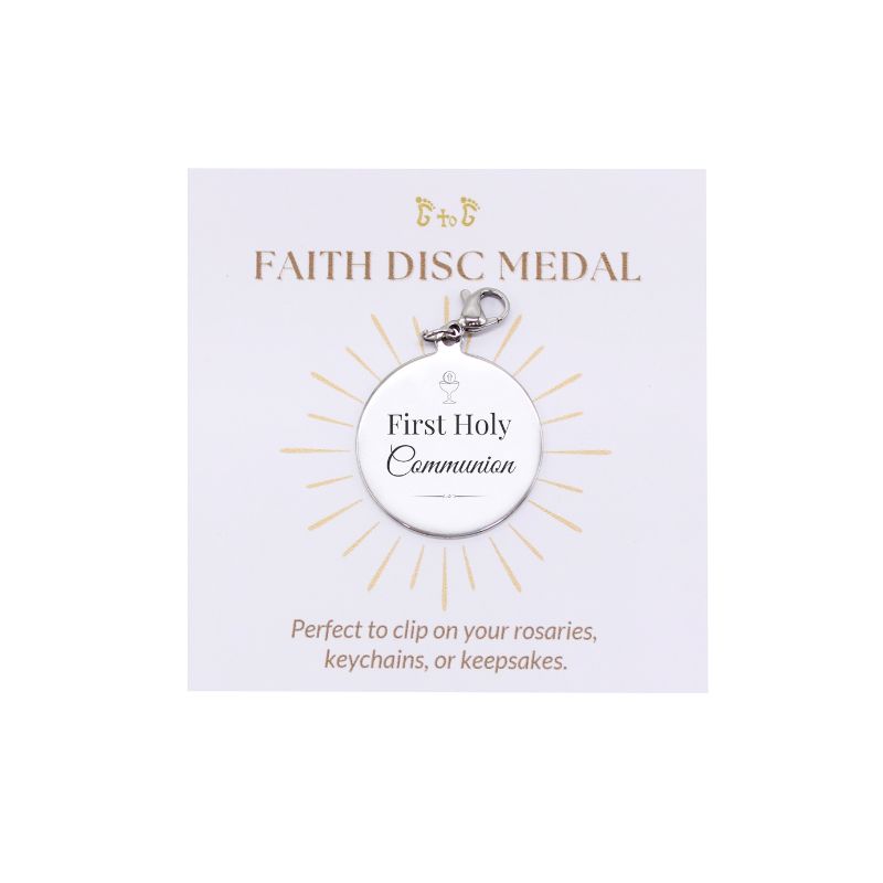 Faith Disc Medal 2.5cm