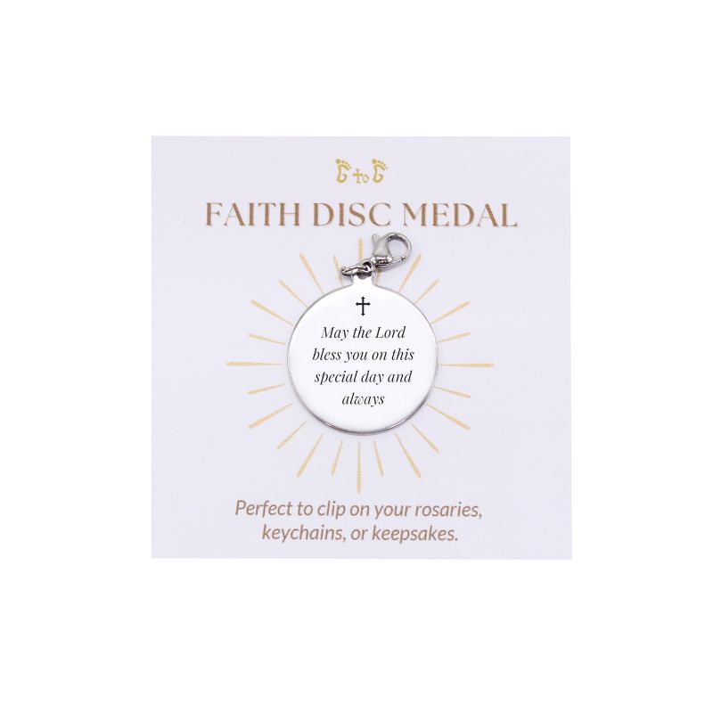 Faith Disc Medal 2.5cm