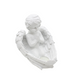 Polystone Angel with candle Holder - 15cm