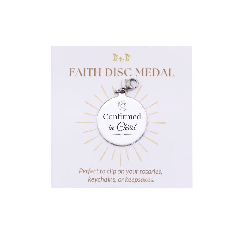 Faith Disc Medal 2.5cm
