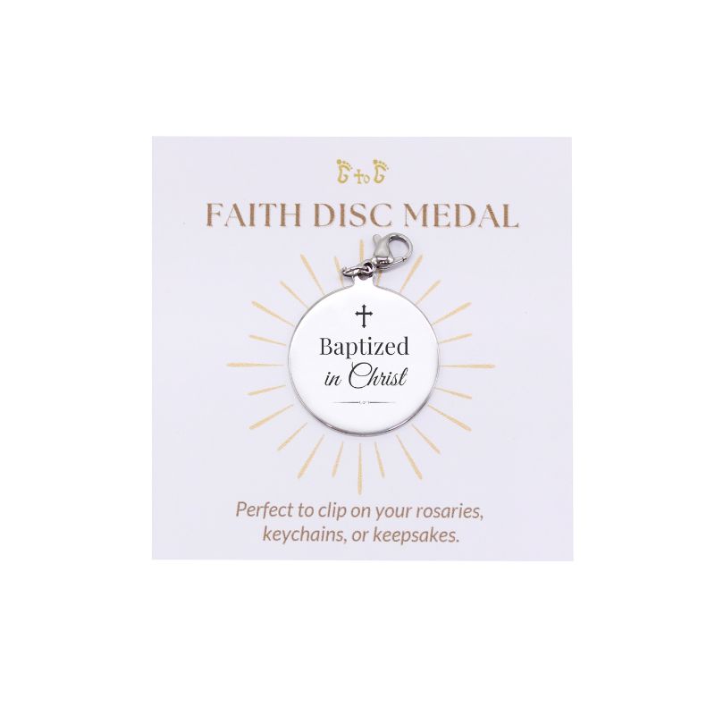 Faith Disc Medal 2.5cm