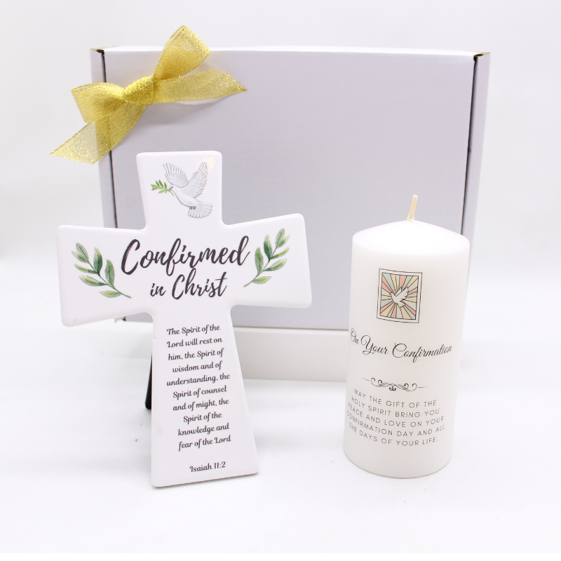 Confirmation Cross/Candle set