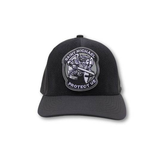 Cap with St Micheal PVC Velcro patch