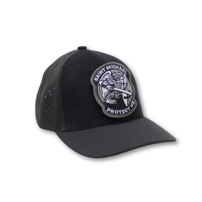 Cap with St Micheal PVC Velcro patch