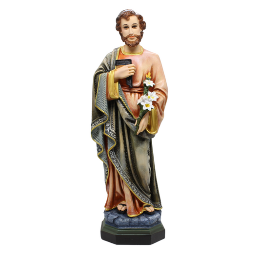 St Joseph Statue Handpainted - 40cm/60cm (Personalisation Available)