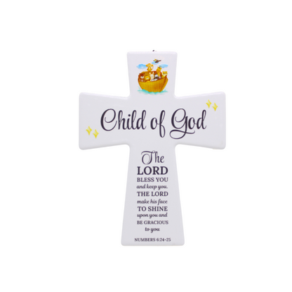 Ceramic Cross - Child of God