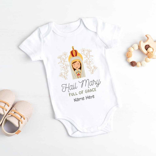 Baby Romper - Hail Mary (Personalisation Available)