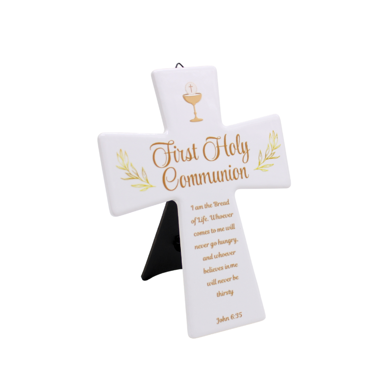 Ceramic Cross - First Holy Communion