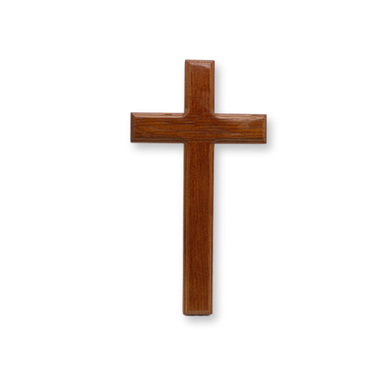 Wood Plain Wall Cross 29cm