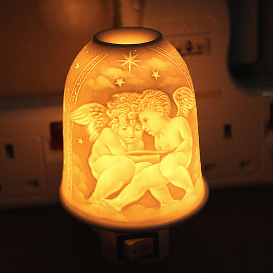 [BUNDLE] Ceramic 3D Night Light (2 Cupids, 2 Cupids Reading & 3 Cupids)