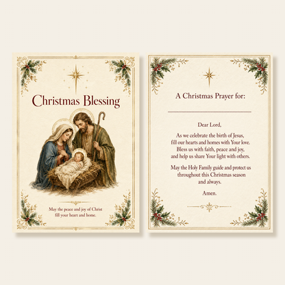 Holy Family Home Blessing Gift Set