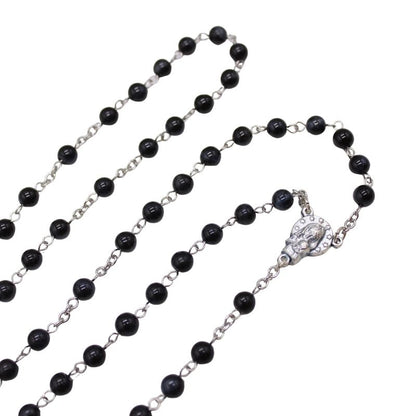 Dark Tiger's Eye 6mm Stone Beads Rosary (Personalisation Available)