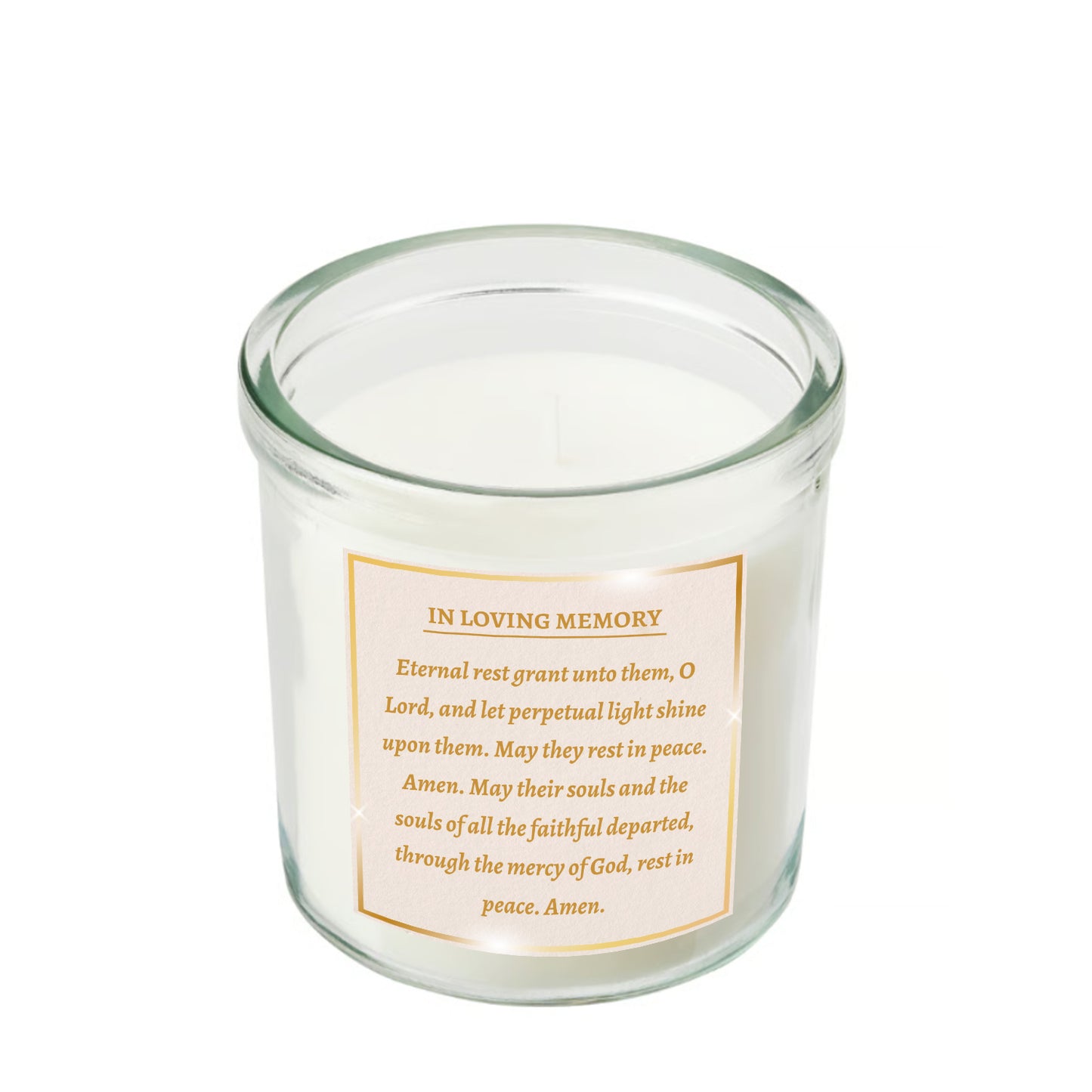 Devotional Vanilla Scented Candle
