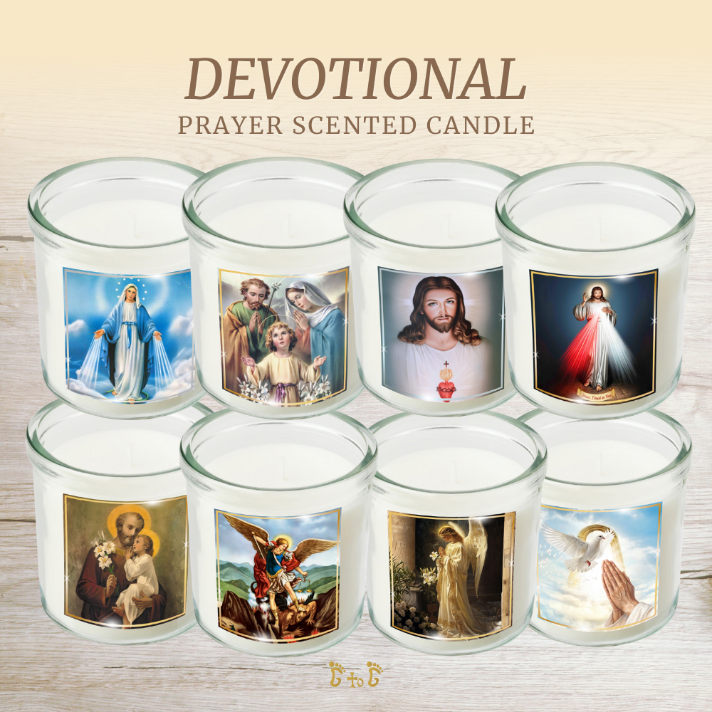 Devotional Vanilla Scented Candle