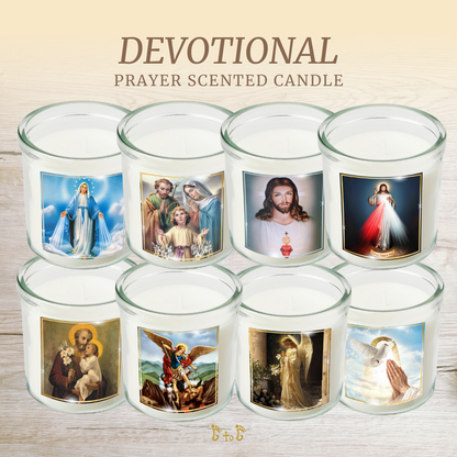 Devotional Vanilla Scented Candle