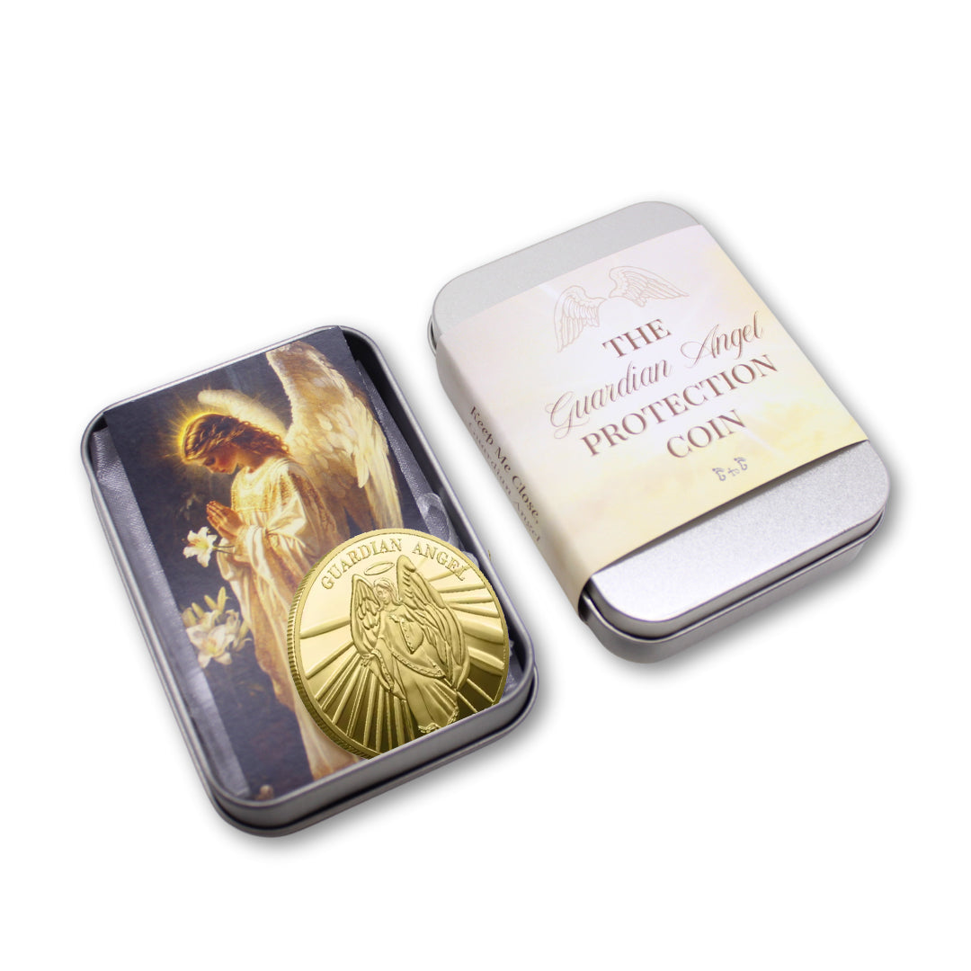 Guardian Angel Coin Tin set