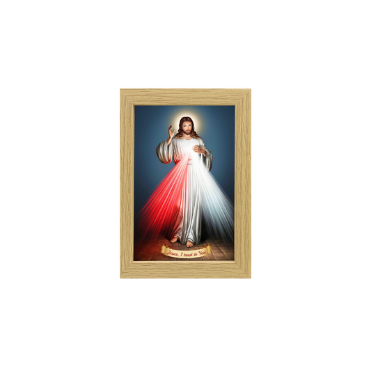 Divine Mercy Framed Picture (10x15cm)