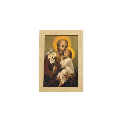 St Joseph Framed Picture (10x15cm)