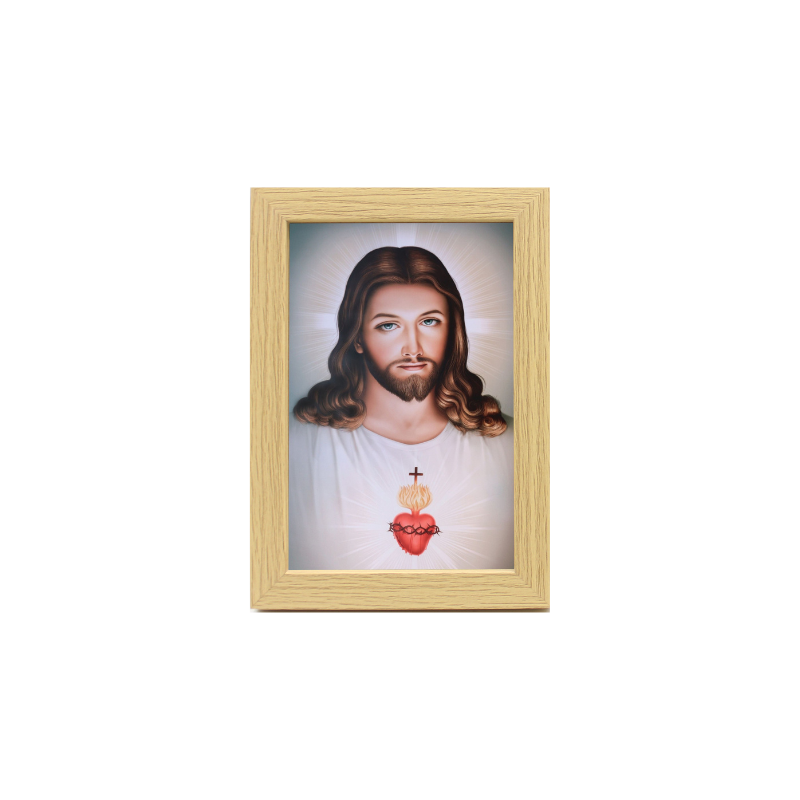 Sacred Heart  Framed Picture (10x15cm)