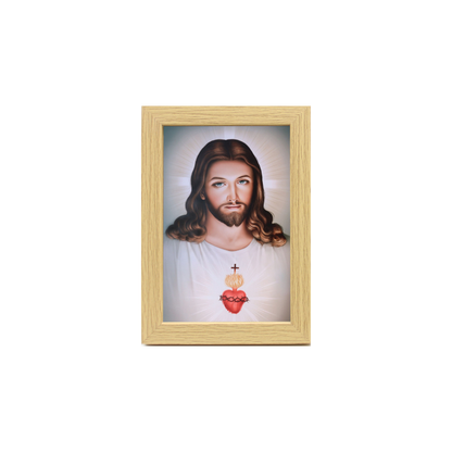 Sacred Heart  Framed Picture (10x15cm)