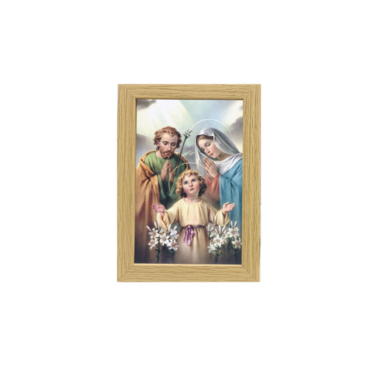 Holy Family Framed Picture (10x15cm)