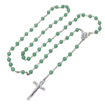 Peridote 6mm Stone Beads Rosary (Personalisation Available)