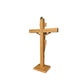 Wood Carved table cross - 36cm