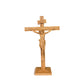 Wood Carved table cross - 36cm