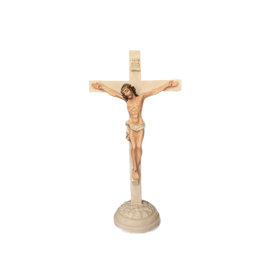 Resin Table Crucifix 36cm