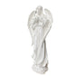 Angel with Dove statue (Vittoria) white - 80cm