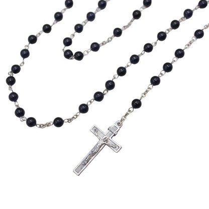 Sapphire Chalcedony 6mm Stone Beads Rosary (Personalisation Available)