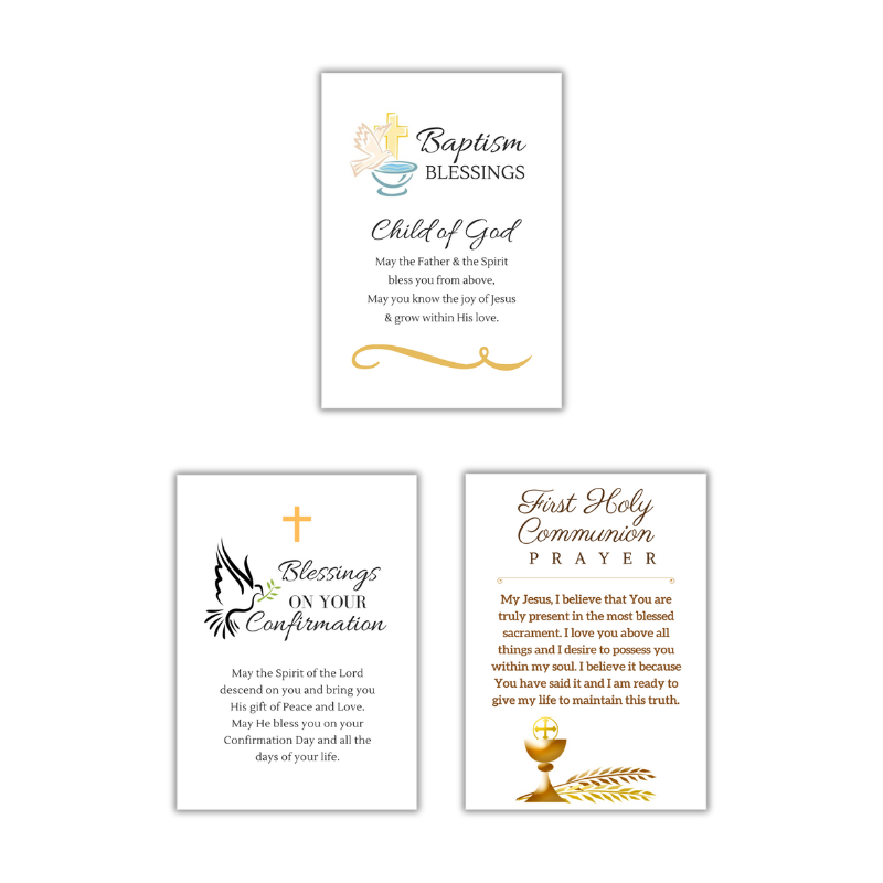 Gift cards - Baptism Holy Communion Confirmation