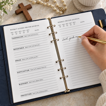 Catholic Journal Planner (Personalisation Available)