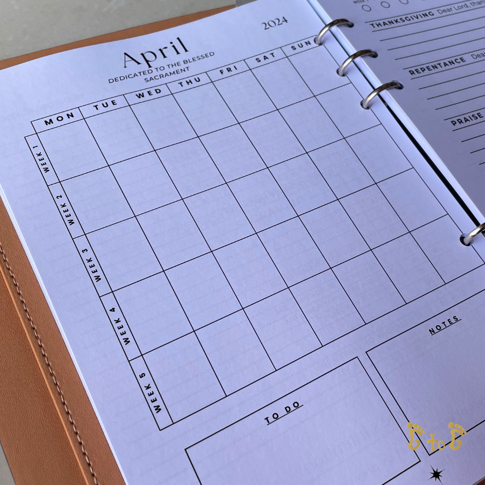 Catholic Journal Planner 2025 (Personalisation Available)