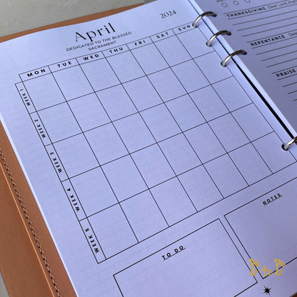 Catholic Journal Planner 2025 (Personalisation Available)